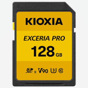 Kioxia Exceria Pro 128gb SD Memory Card