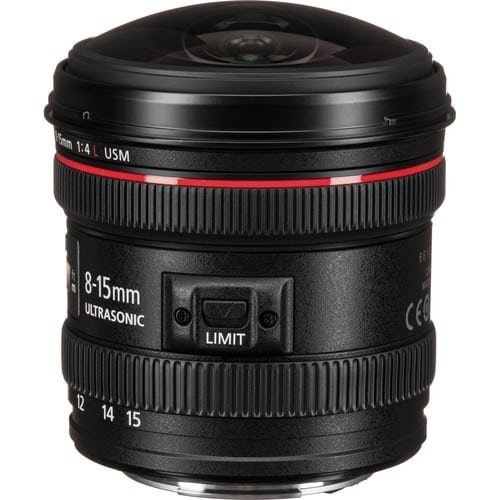 Canon EF 8-15mm f/4L Fisheye USM Lens - Image 2