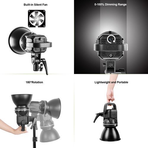 GVM LED Video Soft Light LS-p80s LED - Image 2