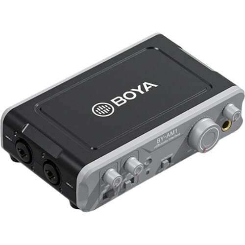 BOYA BY-AM1 Dual-Channel USB 2 Audio Mixer