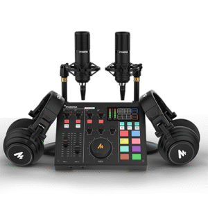 MAONOCASTER All-In-One Podcast Production Studio AU-AM100 Bundle