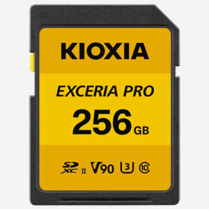 Kioxia Exceria Pro 256gb SD Memory Card