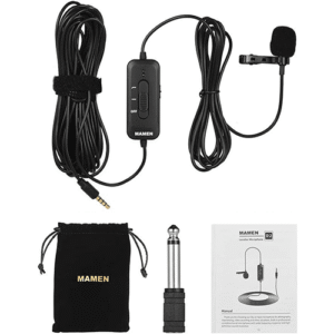 MAMEN KM-D2 Lavalier Microphone 3.5mm