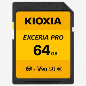 Kioxia Exceria Pro 64gb SD Memory Card