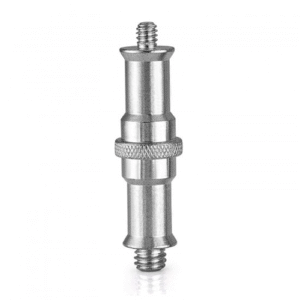 1/4″ and 3/8″ Spigot Stud Adapter Male Screw Threaded to Light Stand