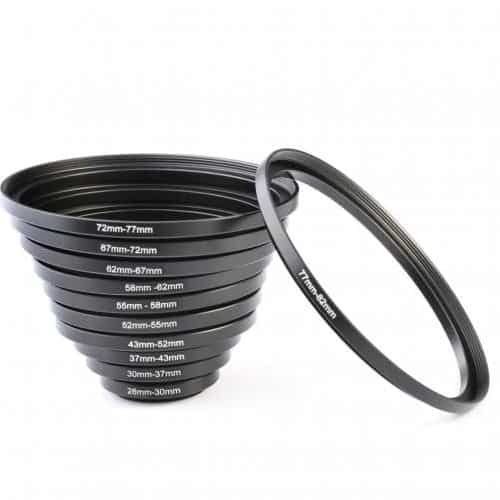 K&F 11 in 1 Step Up Ring Set