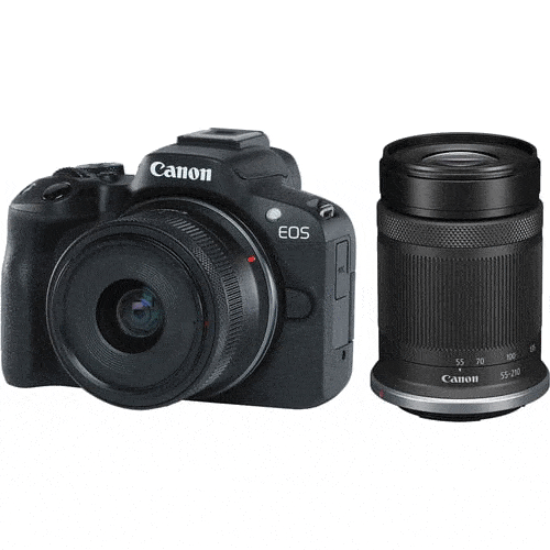 Canon EOS R50 Mirrorless Camera with 18-45mm(Black)