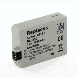 Canon LP E5 Battery