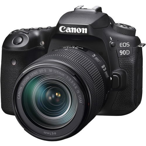 Canon 90D with 18-135mm Lens