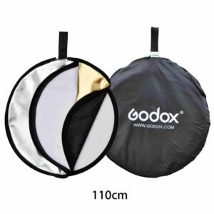 Godox 5 in 1 Collapsible Lighting Flash Diffuser Round Reflector